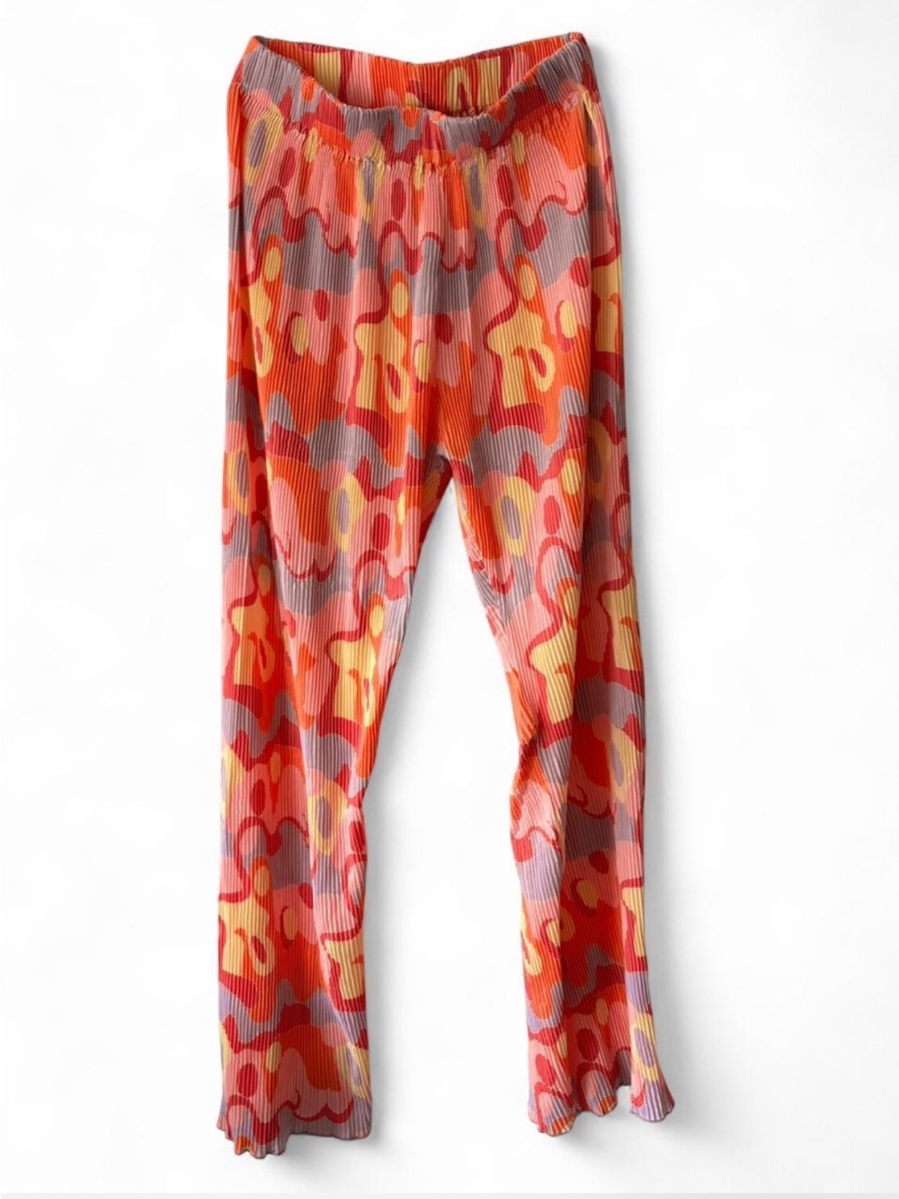 PepperMayo Abstract Print Pleated Pants size S
